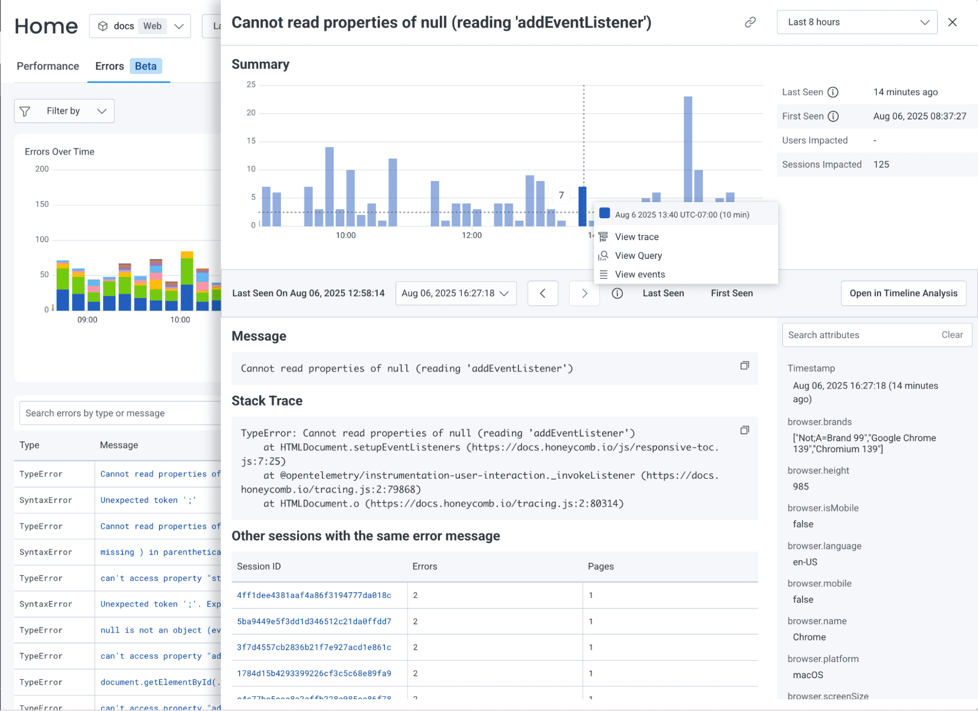 Dive deep without the clicking.