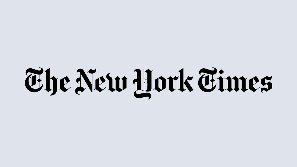 New York Times wordmark on a white background