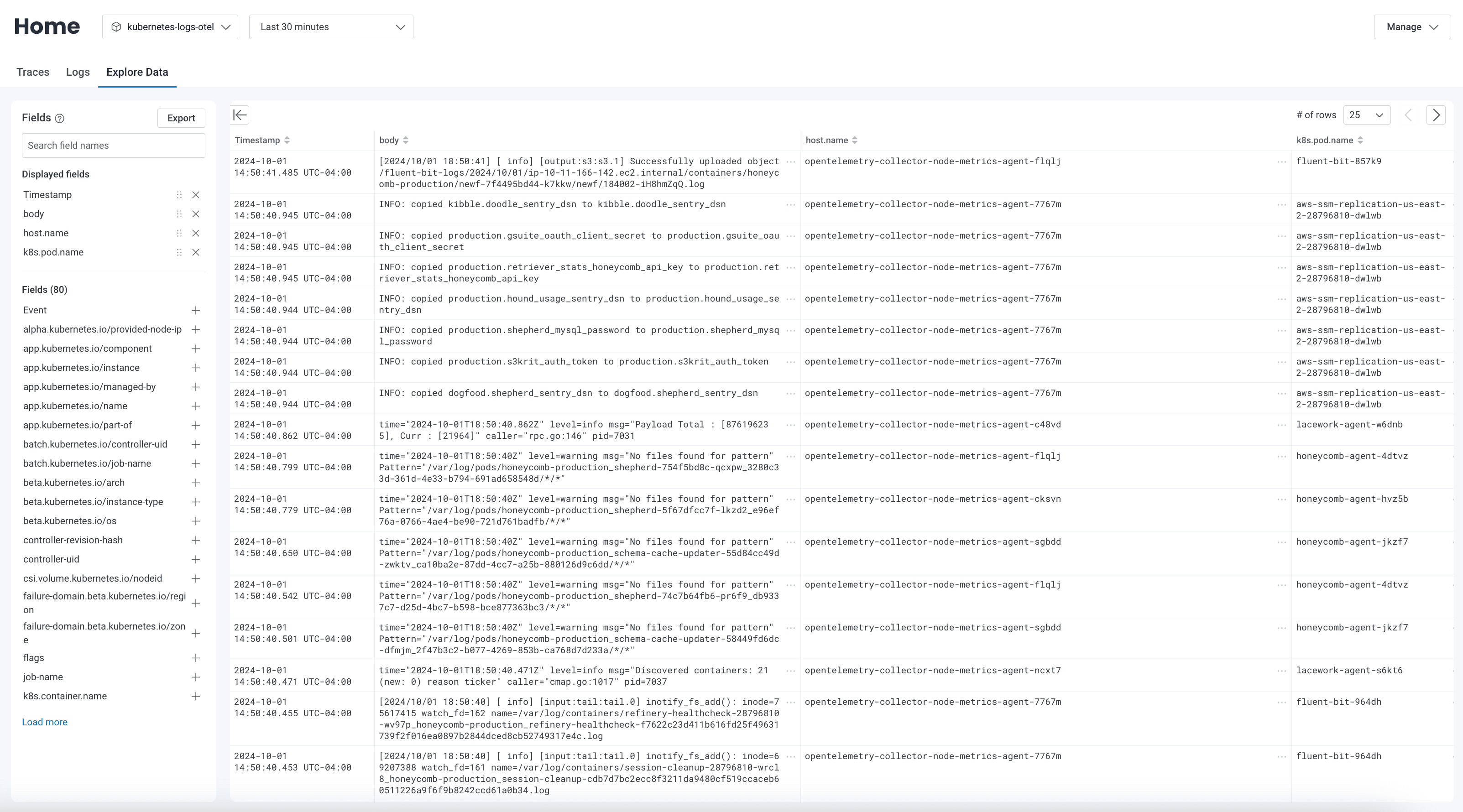 Feature Focus: Explore Data Tab