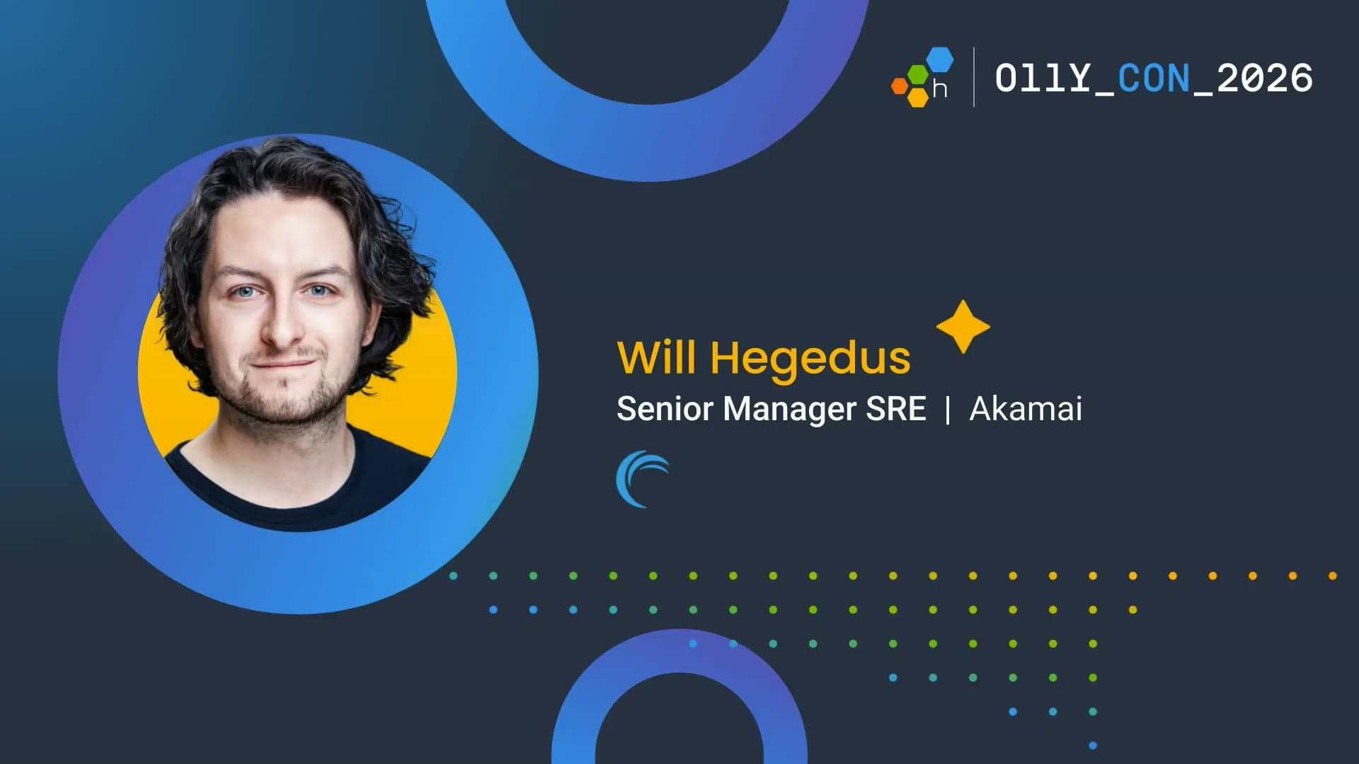 Will Hegedus of Akamai at O11yCon