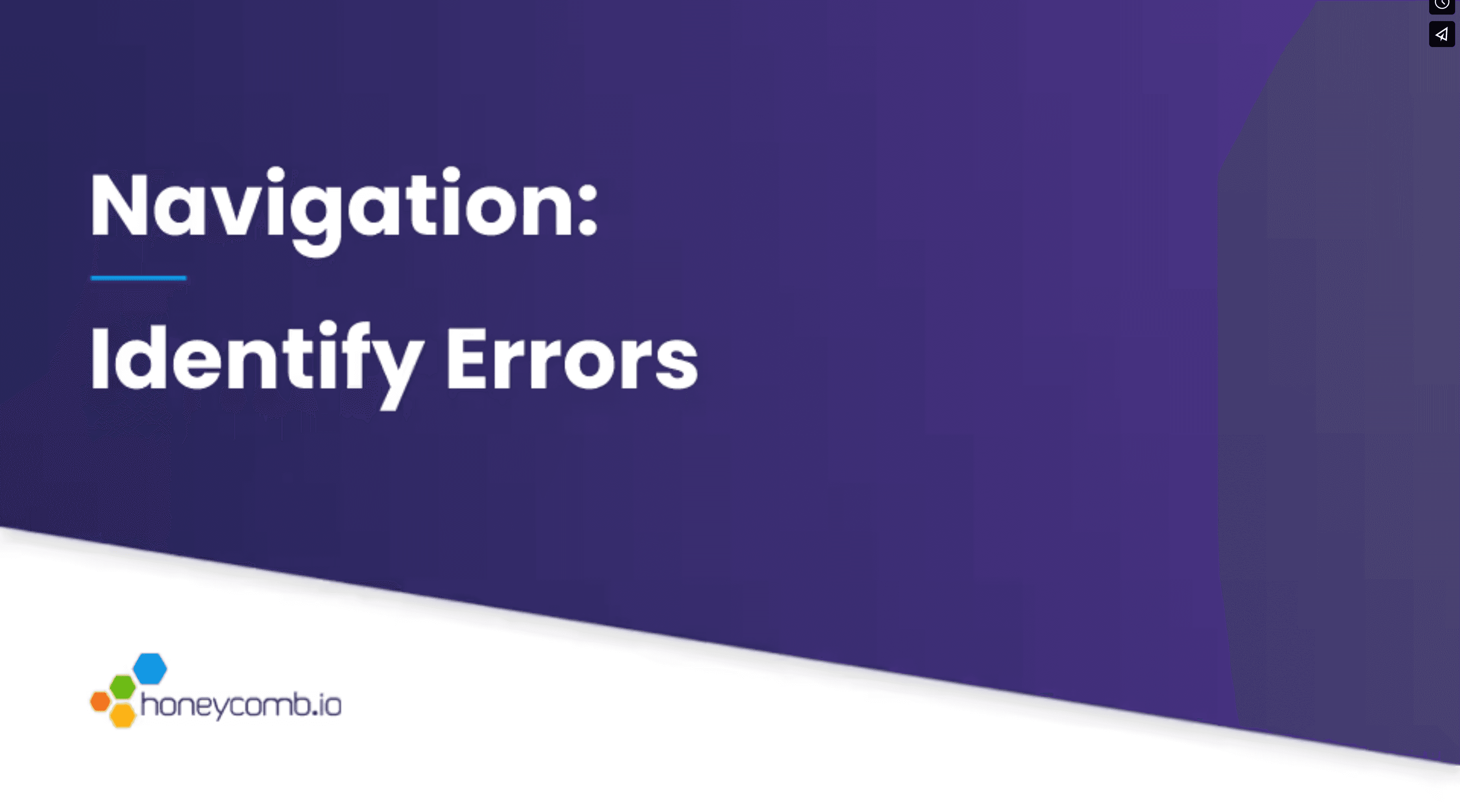 Error Identification with the Error Rate Graph