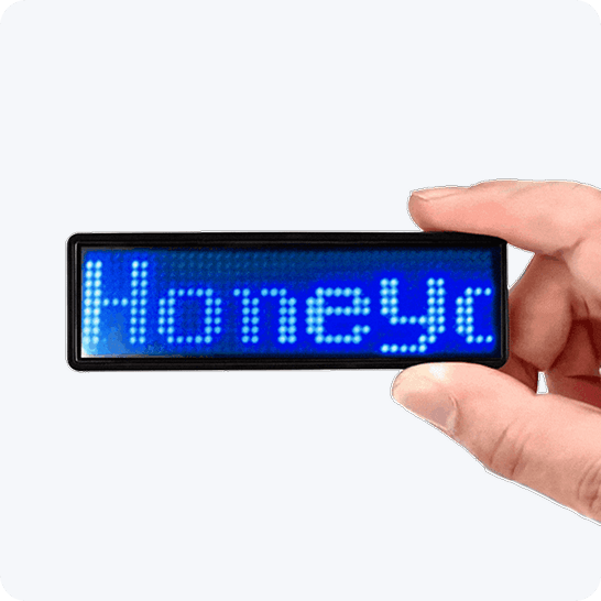 LED Name Badge