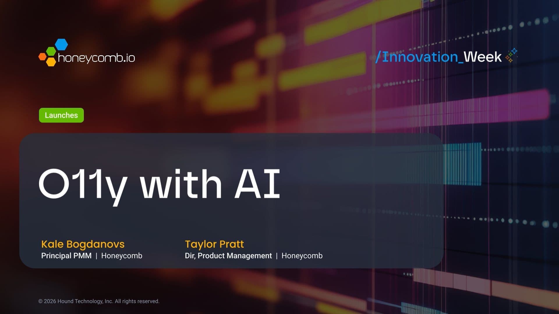 Honeycomb Innovation Week: Observability With AI With Kale and Taylor