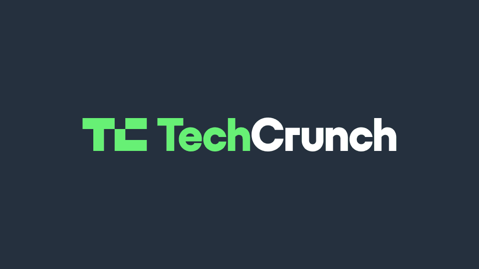 TechCrunch logo on a white background